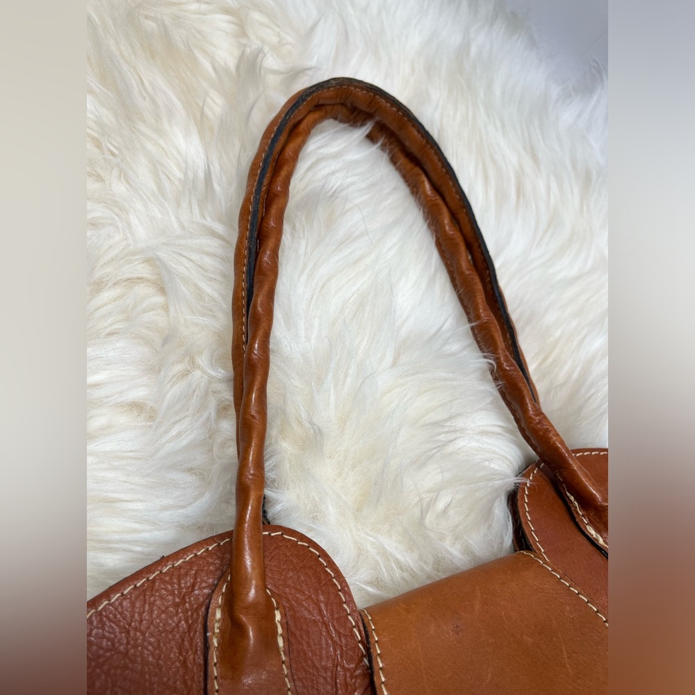 Patricia Nash Genuine Leather Fall Florals Vintage Victorian Garden Shoulder Bag - Picture 7 of 17